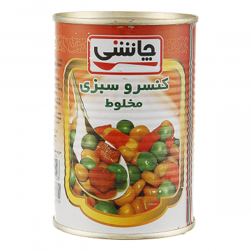 کنسرو سبزیجات چاشنی ۴۲۰ گرمی